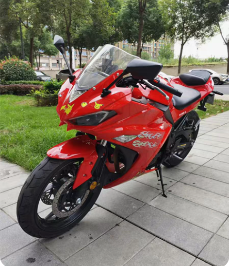 国产忍者200cc摩托车，200仿赛，成色...