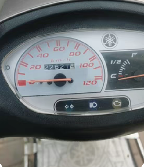 原装雅马哈巧格摩托车，行驶22000公里，...