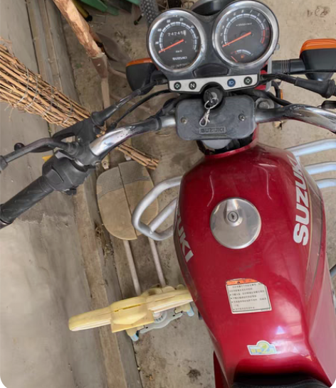 出售铃木摩托车，行驶3万多公里 感兴趣的话...
