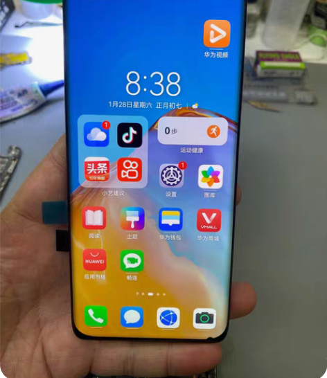 顺丰包邮！华为p40pro屏幕总成通用p4...