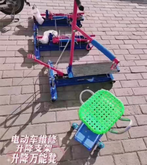 【独家专利认证产品电动车维修升降支架】 告...