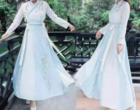 转卖汉服女古装超仙女夏季中国风飘逸樱花改良...