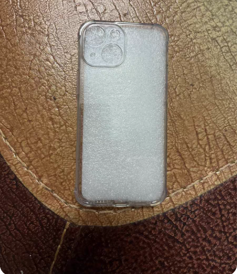 苹果 iphone13mini 透明壳。闪...