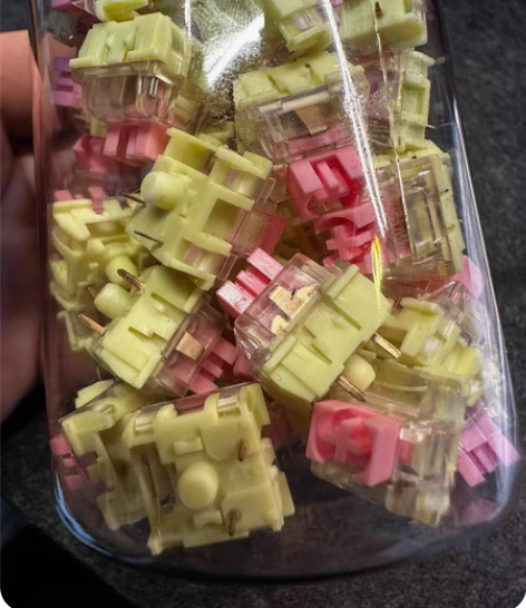 TTC金粉轴，富裕54粒，90不包邮出 合...