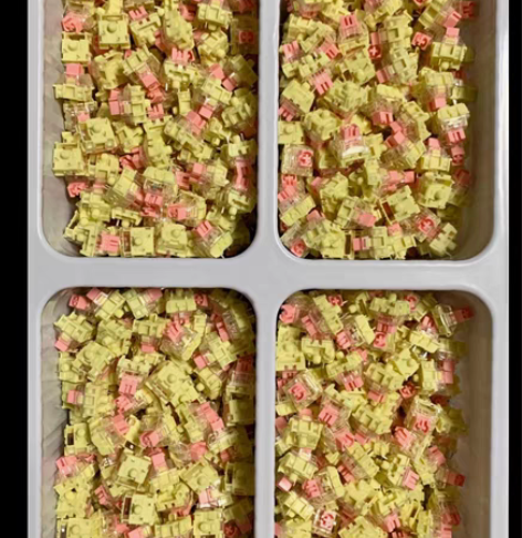 TTC金粉轴V2 全新客制化键盘机械键盘热...