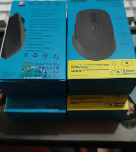 全新雷柏M300G  无线蓝牙双模鼠标 电...