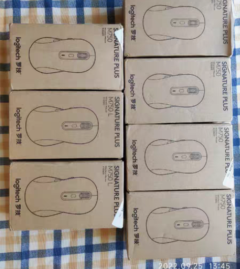 包邮罗技M750无线蓝牙鼠标 对称鼠标 带...