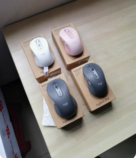 罗技M750 无线蓝牙鼠标 对称鼠标 带L...