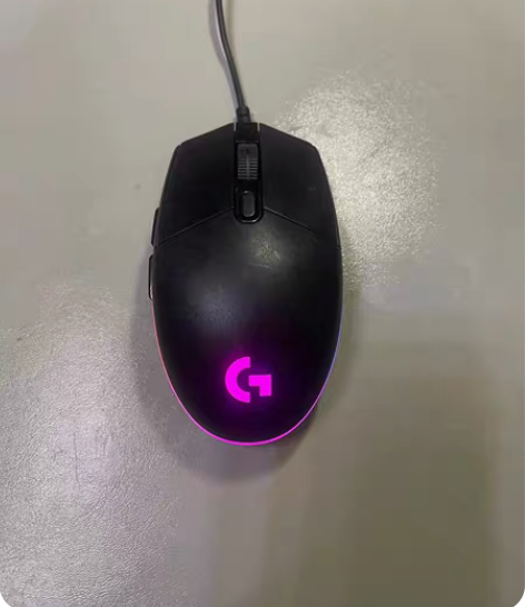 包邮罗技 G102二代黑色鼠标 成色不好 ...