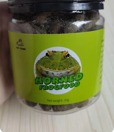 蛙粮 角蛙在路上运输*了 买的蛙粮一点没用...