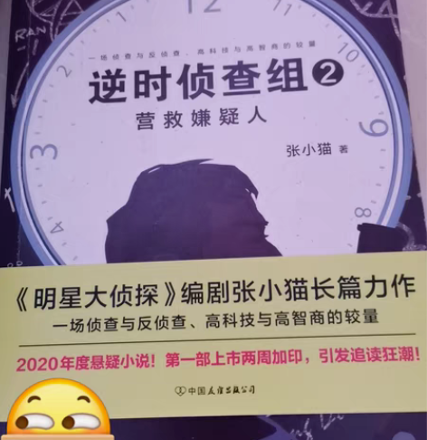 包邮逆时侦查组一套两本，2020年度悬疑小...