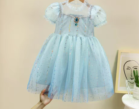转卖拉夏贝尔童装女童公主裙夏装儿童洋气甜美...