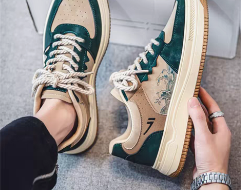 板鞋鸿星尔克绝尘冬季男鞋百搭小众设计感潮牌...