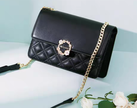 纽芝兰包包女2022新款时尚单肩斜挎包菱格...