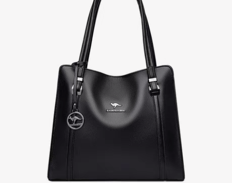 包邮正品真皮女2022新款单肩大包简约软牛...