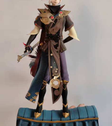 包邮王者荣耀 曜 云鹰飞将 正比手办超轻粘...