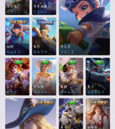 Q区王者号，貂蝉的猫影幻舞，大乔的白梁 瑶...