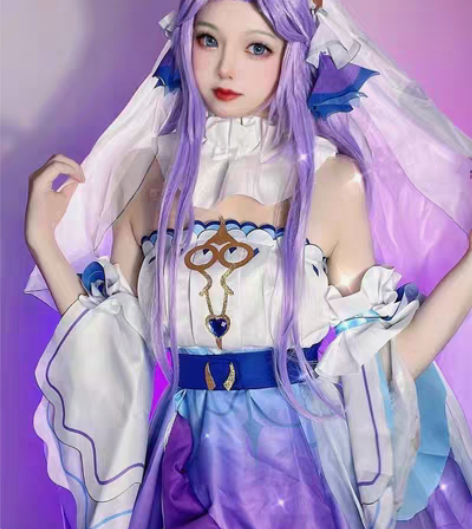 包邮王者 –大乔挚爱花嫁婚纱礼服cos服?...