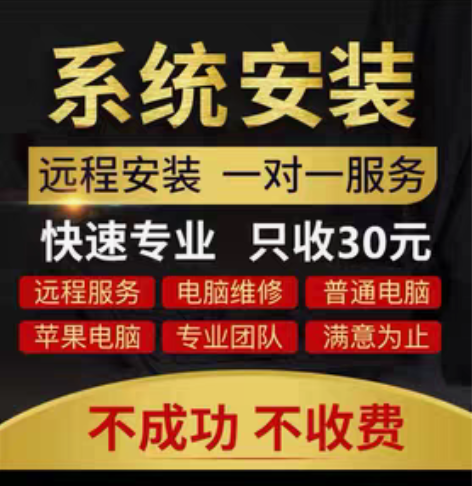 修电脑重装系统win10重装远程重装  维...