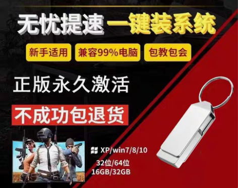 电脑重装系统U盘正版纯净版一体机笔记本台式...
