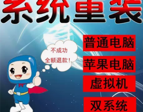 远程重装安装系统重装电脑维修蓝屏修复技术指...