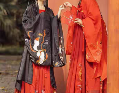 转卖【杞瑾原创-小狐仙】汉服女齐腰齐胸襦裙...