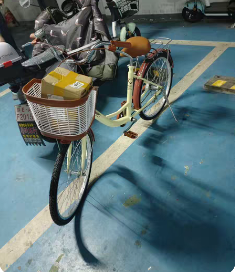 上海永久自行车，专卖店买的，骑了1个月，女...