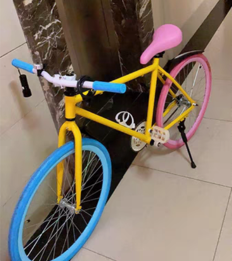 包邮优质死飞活飞自行车全新包邮!! 实心胎...