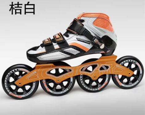 转卖【全国联保】美洲狮SR7速滑鞋成人竞速...