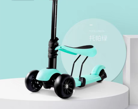 转卖可优比小孩滑板车3轮1-3-6岁儿童滑...