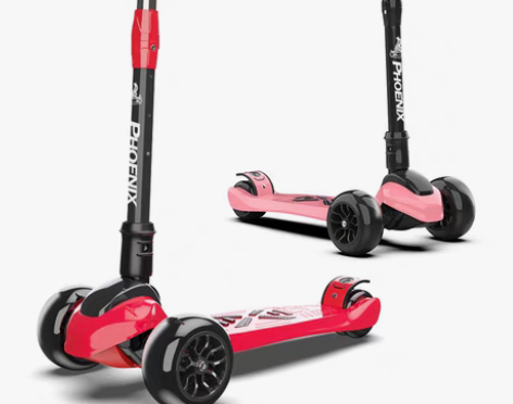 转卖凤凰滑板车儿童四轮1-3-6-12岁女...