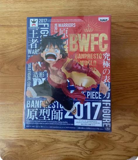 日本正版海贼王手办 BWFC 2017路飞...