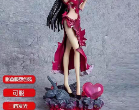 包邮海贼王航海王GK大型蛇姬爆衣女帝汉库克...