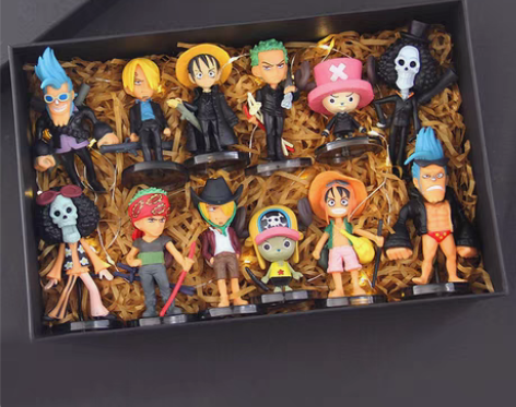 包邮畅销全套海贼王手办模型路飞索隆艾斯罗公...