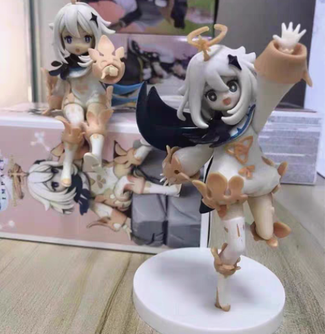 包邮全新 原神胡桃手办可莉派蒙温迪刻晴动漫...