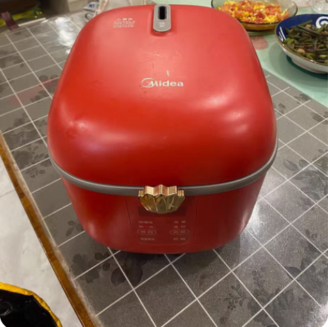 出闲置 美的电饭煲，家用1.6L迷你多功能...