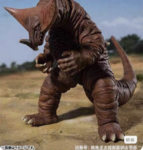 包邮全新未拆万代 怪兽格莫拉shf 飞燕一...