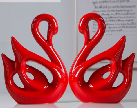 包邮清仓处理 创意家居天鹅装饰品摆件客厅卧...