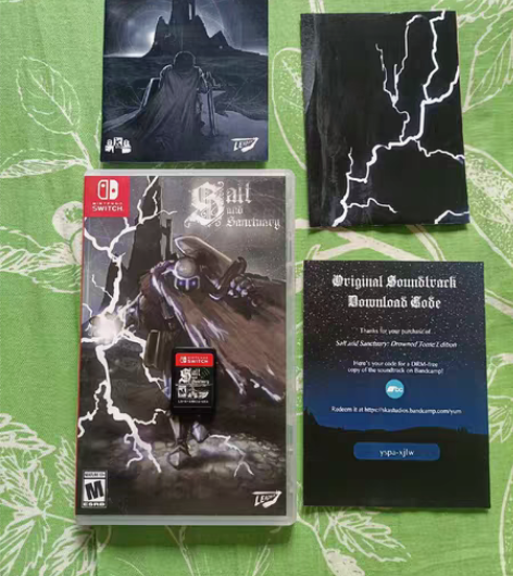 包邮盐与避难所switch 中文版海外版卡...