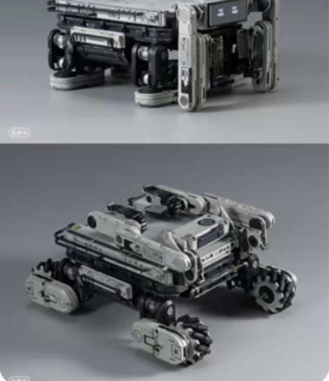 代工喷涂 流浪地球2 拼装版MOSS，拼装...