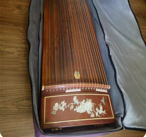 敦煌牌古夷苏木21弦古筝（五彩呈祥） 全新...