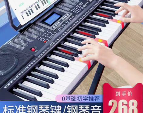 转卖美科电子琴61键成年成人儿童初学者幼师...