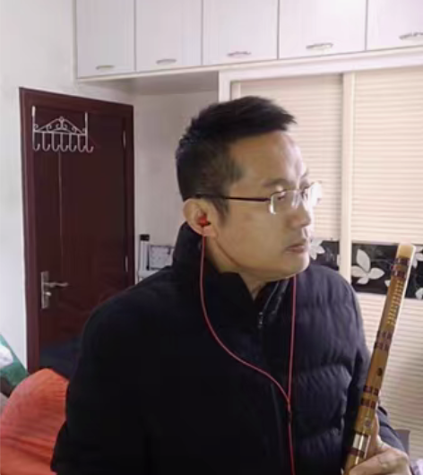 包邮F调竹笛，编号AB227F，苦竹两节单...