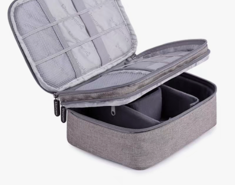 转卖网红同款化妆包多层小号便携韩国简约大容...