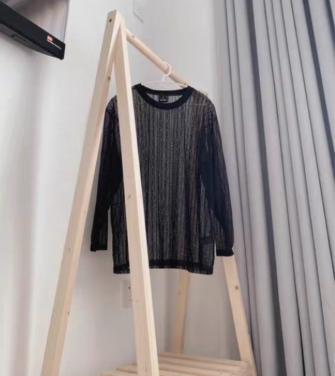 包邮泡菜的店黑色网状上衣罩衫 M码  全新...