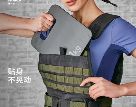 转卖迪卡侬负重背心 加重板不在，标签已去，...