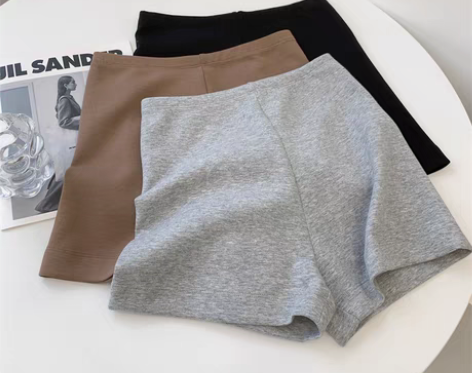 转卖高腰弹力搭配短裤女可外穿可内搭纯色修身...