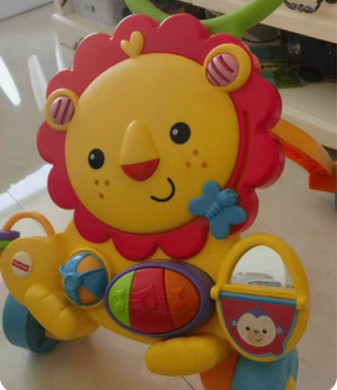 费雪学步车九成新自取 感兴趣的话点“我想要...