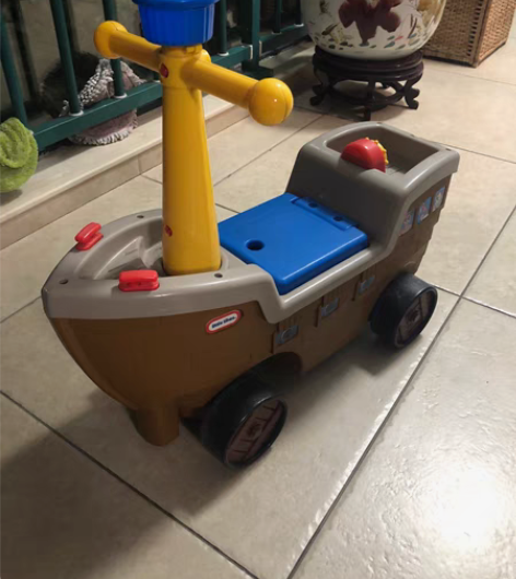 小泰克little tikes海盗船 成色...