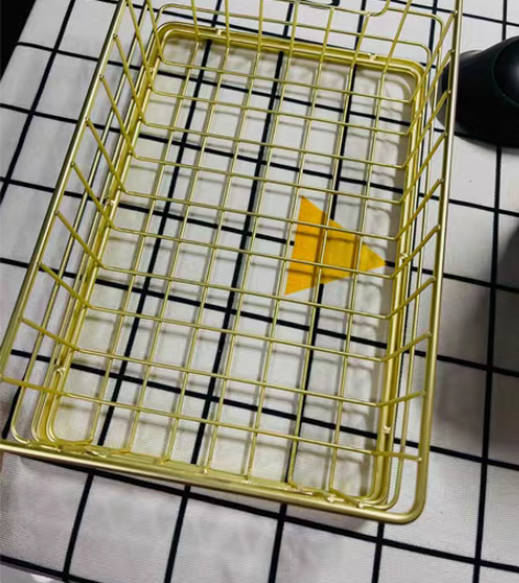 包邮桌面金属收纳篮，中号，26*17*8 ...
